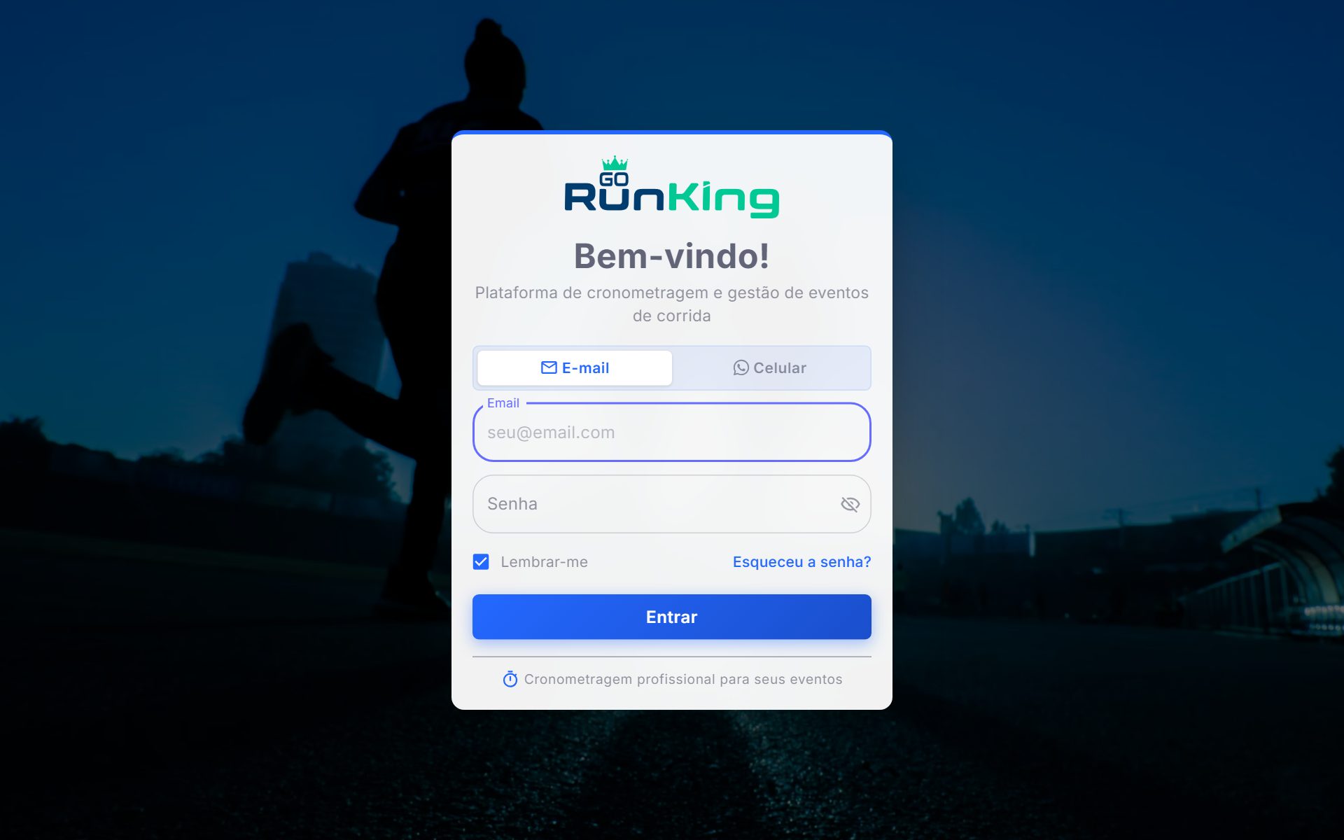 RunKing · Plataforma de Gestão de Eventos