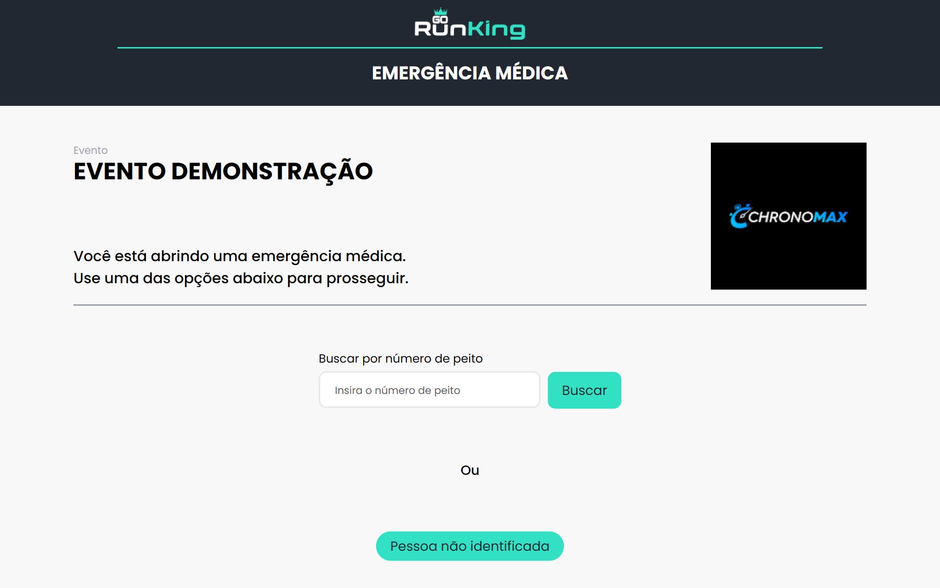 GoHelp · Emergência Médica
